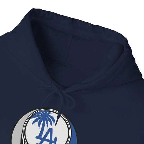 Grateful Dead - Los Angeles Dodgers Grateful Dead Unisex Heavy Blend Hoodie - StealieShop
